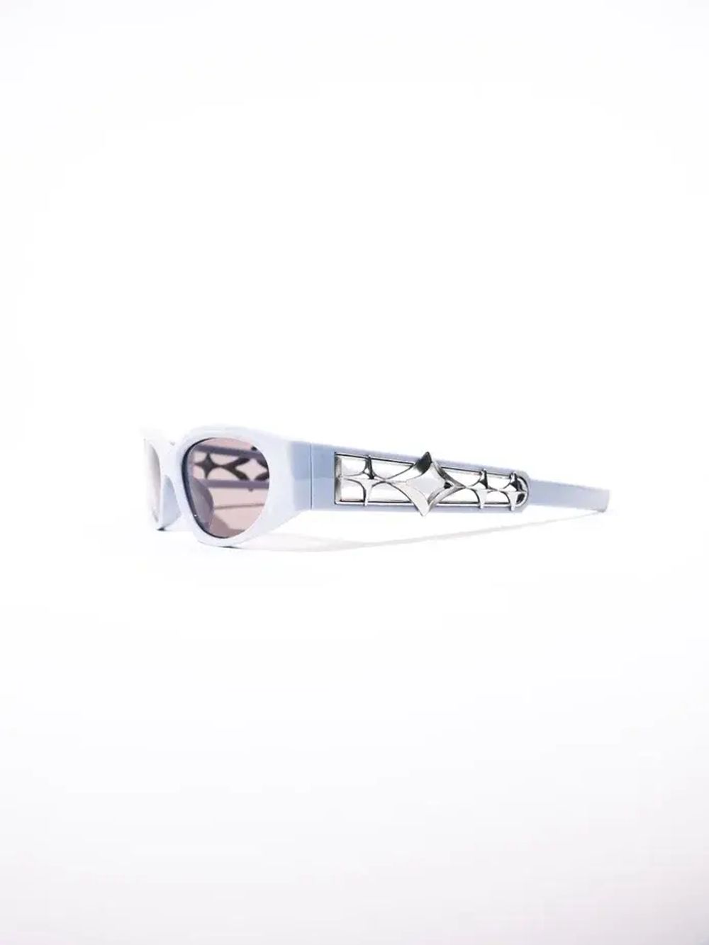 Очки солнцезащитные Funtome Metallic Sky голубые