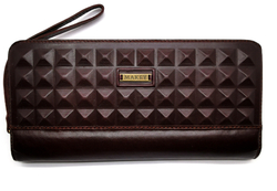 *Портмоне «Геометрия». Цвет коричневый