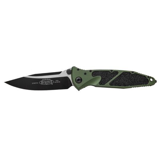 Нож Microtech Socom Elite StoneWash 160-1OD клинок из стали CTS-204P, рукоять Алюминий/Кратон