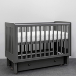 Ящик с универсальным маятником для кроватки Mari, Графит