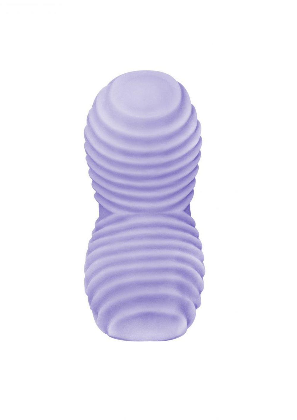 Мастурбатор Lola Games Fuzzy – двусторонний рельеф, 8 см, сиреневый
