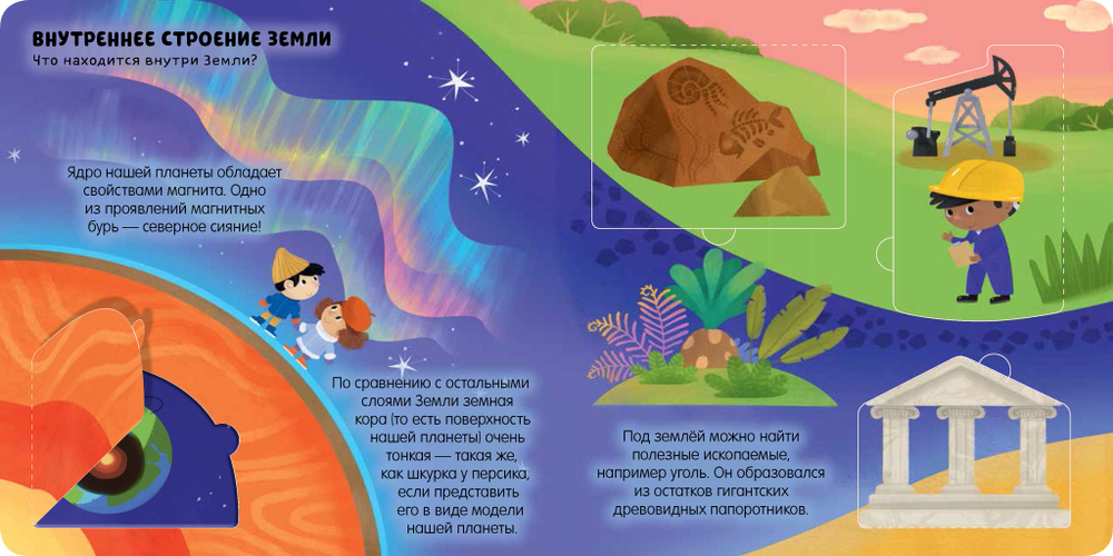 Маленькие почемучки (книжки с клапанами). Земля и космос