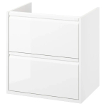 Тумба для раковины - ÄNGSJÖN АNGSJОN IKEA/ ЭНГСЬЕН ИКЕА,  60х63 см, белый