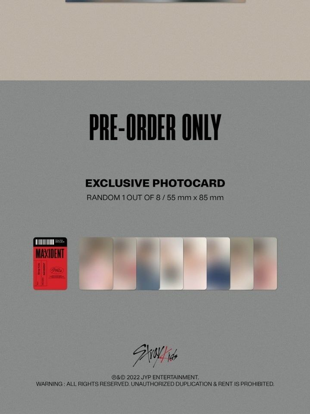 Альбом STRAY KIDS - MAXIDENT CASE Edition RANDOM Version