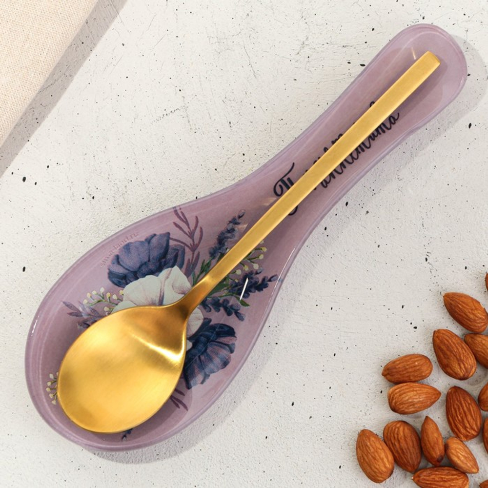 Подарочный набор «Прованс»: подставка под ложку, лопатка