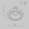Встраиваемый светильник Maytoni Technical Downlight Share DL126-GU10-TRS-B