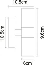 Уличный настенный светильник Arte Lamp MISTERO A3302AL-2BK
