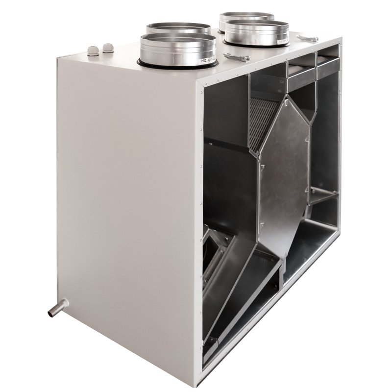 Приточно-вытяжная установка с пластинчатым рекуператором ФЬОРДИ ВПУ CF 500 V