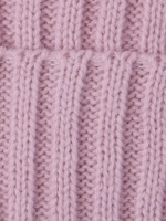 Шапка для девочки осенняя вязаная и снуд