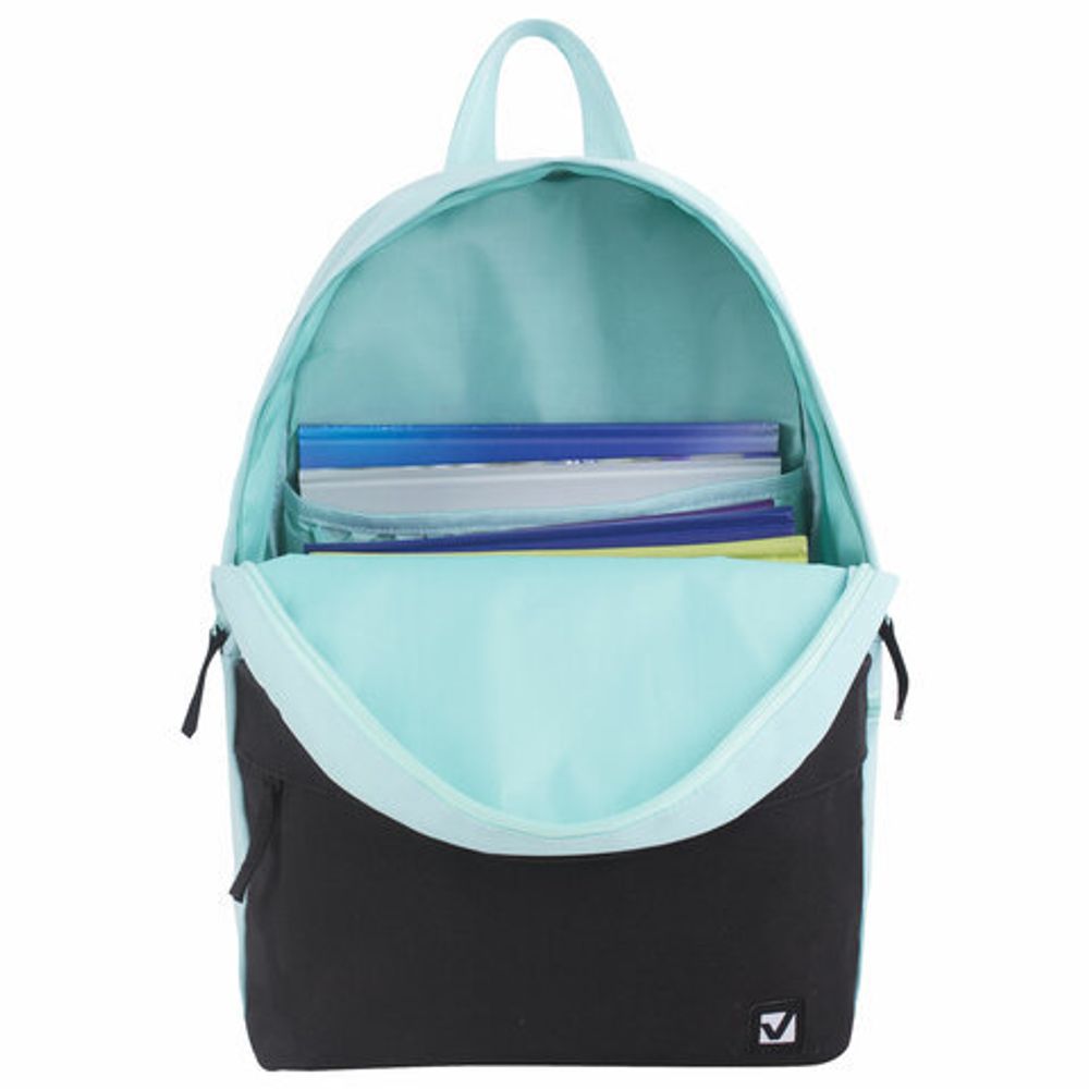 Рюкзак BRAUBERG универсальный, SYDNEY "Green&black", 38х27х12 см, 228839