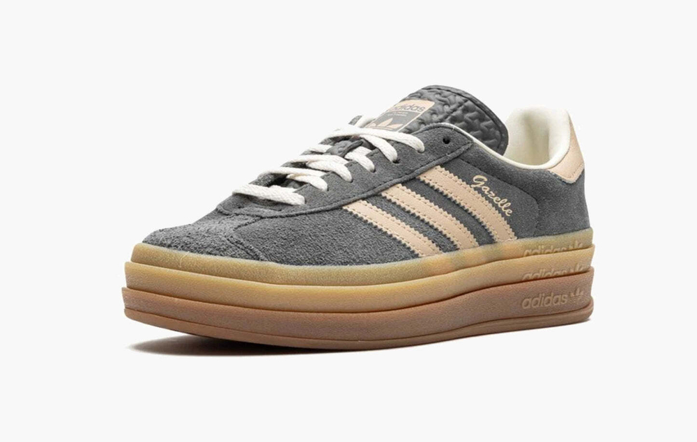 Adidas Gazelle Bold WMNS "Grey Magic Beige Gum"