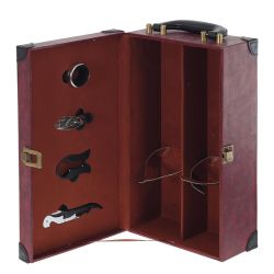 GAEM Шкатулка для бутылок с набором сомелье, L19,5 W12 H35 см