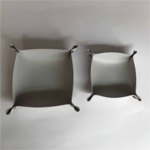 Органайзер кожаный серый (маленький)