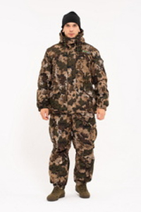 Зимний костюм для охоты и рыбалки ONERUS "Горный -15" (Алова, бежевый) Полукомбинезон