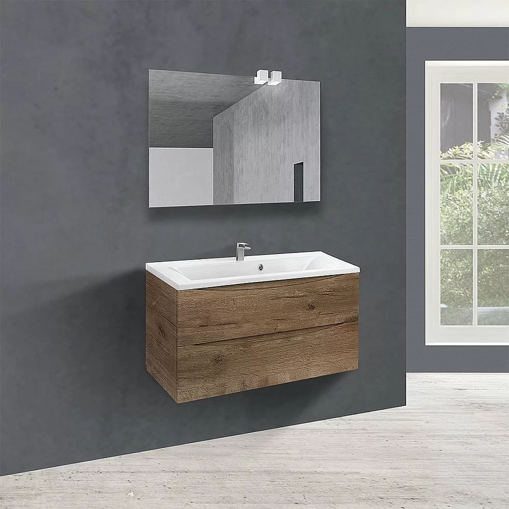 Тумба с раковиной Vincea Mia 900 V.Oak