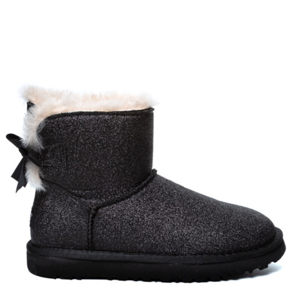 Угги Bailey Bow Mini Sparkle Boot Black