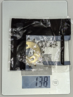 Звезда ведущая 428-16 для мотоцикла питбайка, мопеда. Вал 20 мм