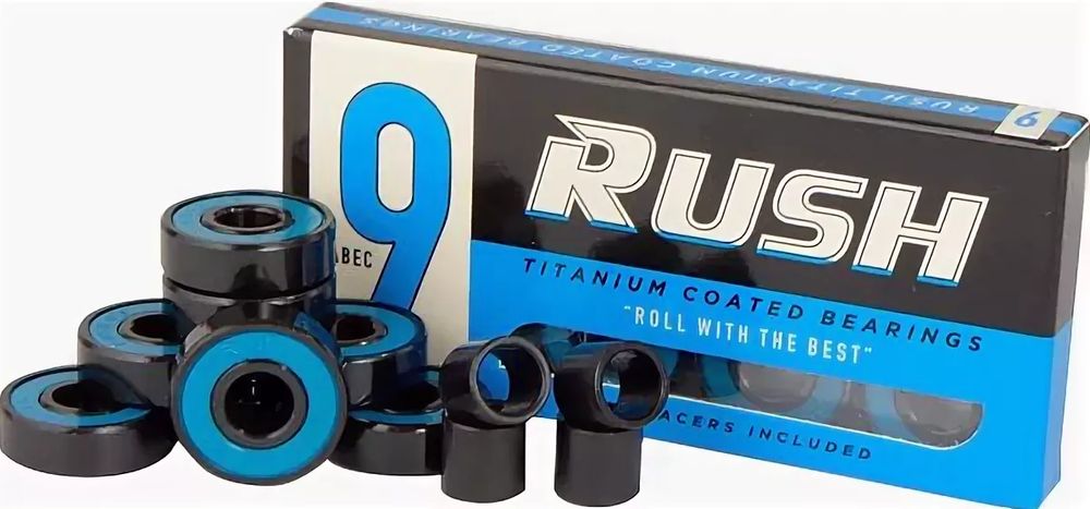 Подшипники Rush Abec9 w spacers