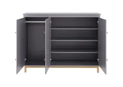 Шкаф Classic низкий (серый)