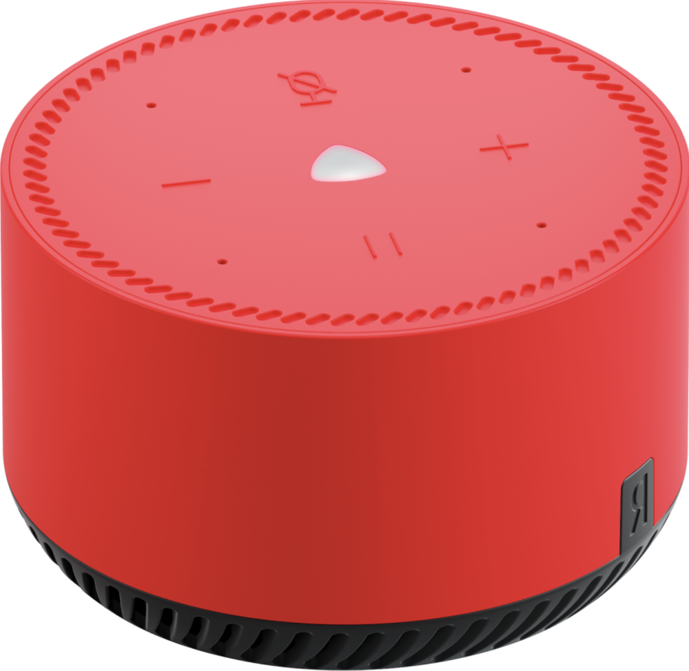 Умная колонка Яндекс Станция Лайт с Алисой red