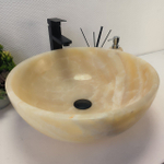 Раковина из оникса Bowl Yellow TinLip BO-62943 45*45*17 39