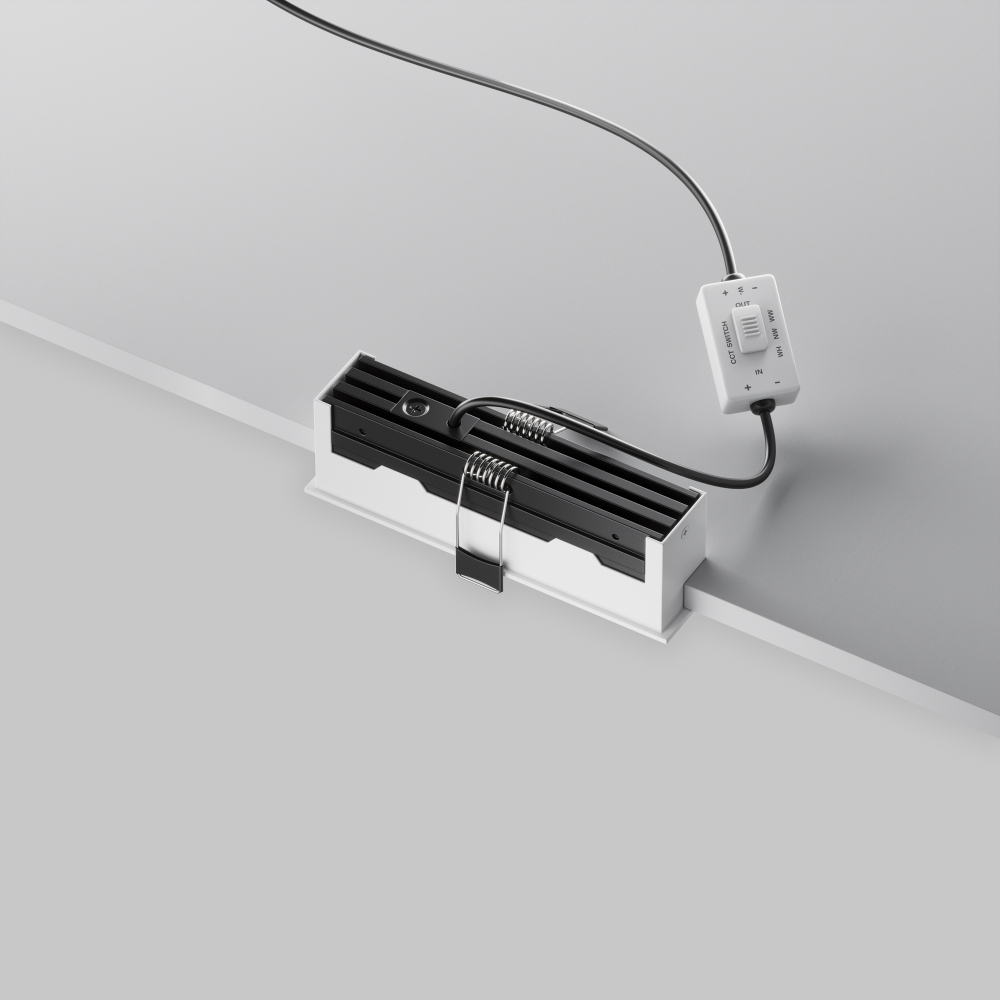 Встраиваемый светодиодный светильник Maytoni Basis DL066-12W3-6K-W