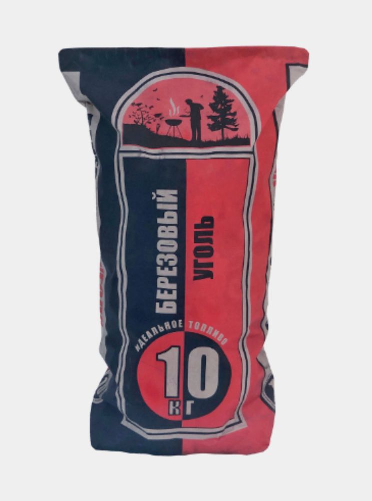 Уголь березовый 10 кг.