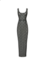 Платье макси из кружева