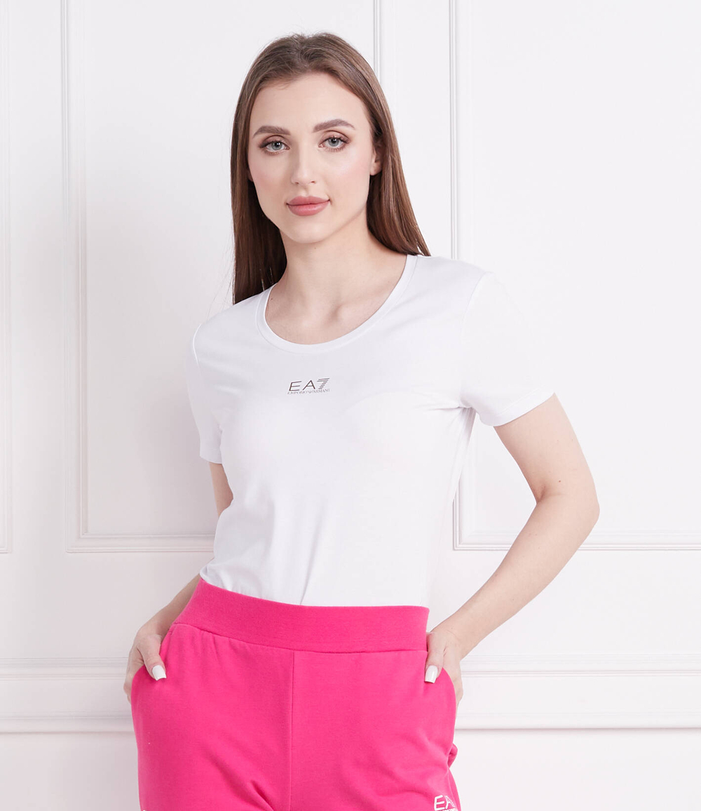 Футболка EA7 - белый(3RTT05 TJDZZ)