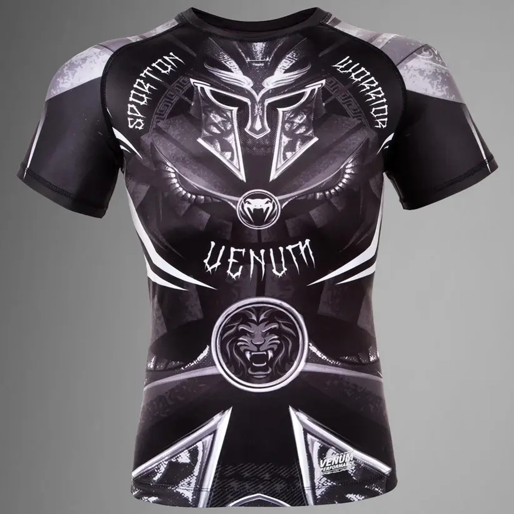 Рашгард Venum Gladiator 3.0 SS Black/White
