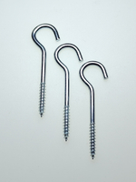 4х40 ОЦ.Шуруп-крючок С-образный (20 шт.)