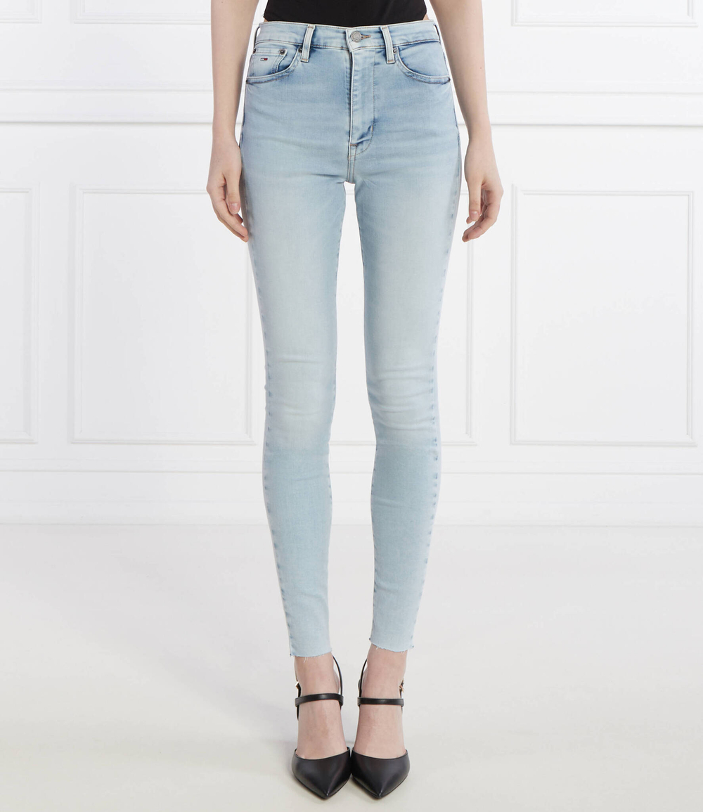 Джинсы SYLVIA BH1215 Tommy Jeans - голубой(DW0DW17590)