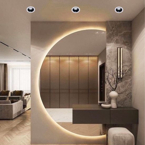 16085-9.0-001PT MR16 WT+BK  светильник точ.