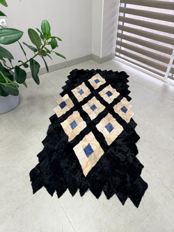 Покрывало меховое ковер из шкуры овчины