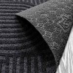 Коврик влаговпитывающий "Лабиринт" 50*100 см черный гранит, ворс 5мм