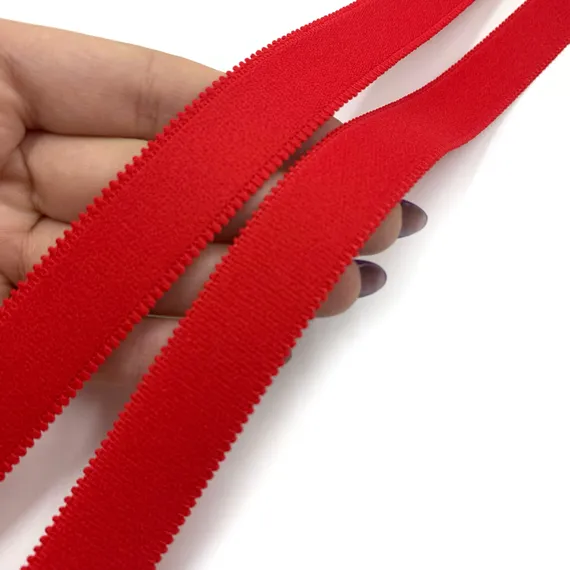 Резинка бретелечная красная 20 мм (цв. 100), 612/20