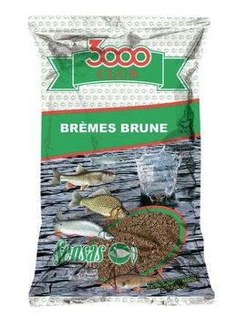 Прикормка Sensas 3000 Club BREMES Brune 1кг