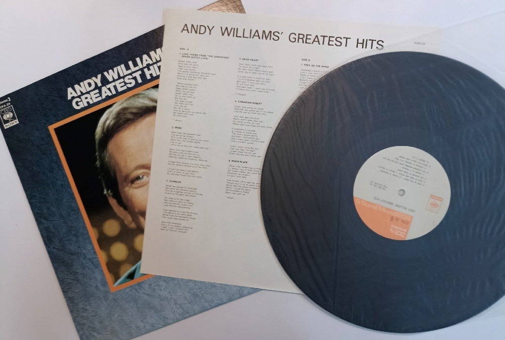 Винтажная виниловая пластинка Andy Williams Andy Williams Greatest Hits (Moon River) Japan 1973