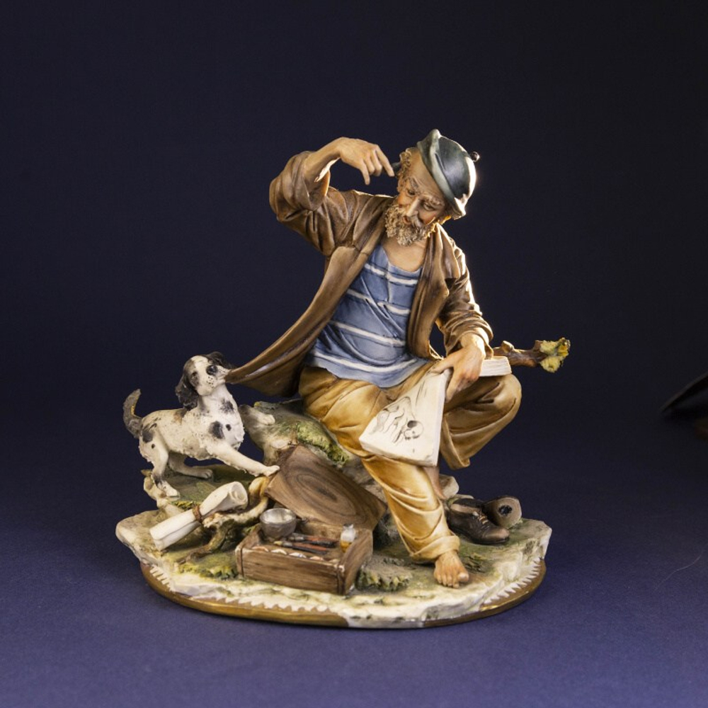 Фарфоровая мануфактура Capodimonte «Художник»