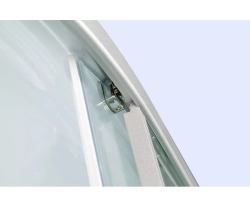 Душевая кабина WeltWasser (ВельтВассер) Halle 804, с высоким поддоном, с электрикой и ГМ, 80x80x217