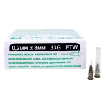 Игла для мезотерапии SFM ETW 33G 0,20 х 8 мм 50 шт
