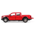 Модель ин. мет. "Ford F150 Raptor" 12см, двери, багаж, красный, в коробка F150RAP-12-RD (Технопарк)