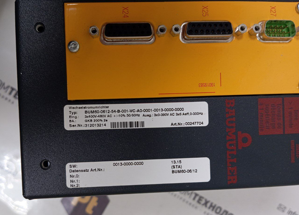 BAUMULLER BUM60-0612-54-B-001-VC-AO-0001-0013-0000-0000 с хранения