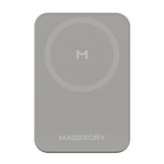Внешний аккумулятор MagSafe Magssory Pride 5K (5000 мА·ч) Беспроводная зарядка: Qi 15 Вт. Проводная зарядка: USB-C. Есть LED-индикация, поддержка PD и внешний MagSafe. Энергоёмкость — 19,25 Вт·ч. Максимальная выходная мощность — 20 Вт