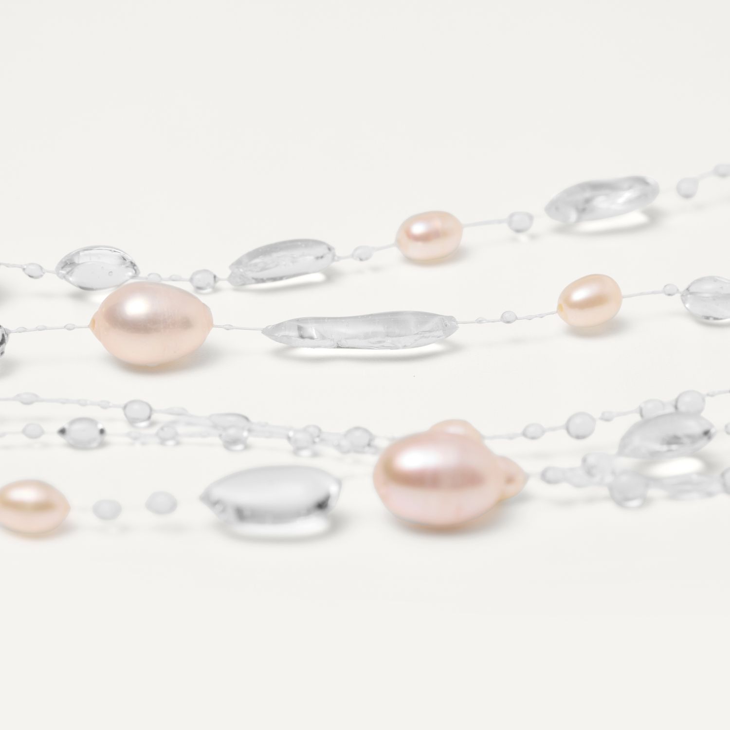 Колье Drops And Pearls Layered Necklace