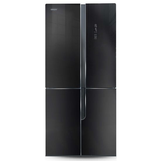 Холодильник Ginzzu NFK-500 Black glass