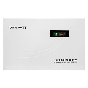 Настенный стабилизатор напряжения 10000 Вт SMARTWATT AVR SLIM 10000RW, фото №844814848