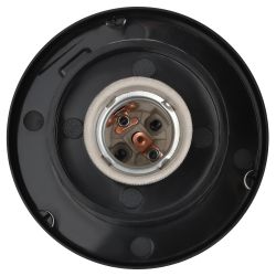 Садово-парковый светильник ЭРА НТУ 02-60-201 шар опаловый призма на опору / кронштейн IP44 Е27 max60Вт d200mm | Садово-парковые светильники