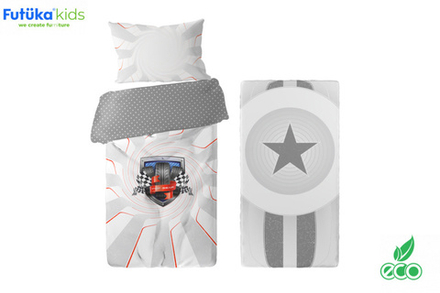 Комплект постельного белья Белый (Поплин)