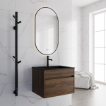 Тумба под раковину Vincea Chiara 600 подвесная, 1 выкатной ящик soft-close, C.Oak